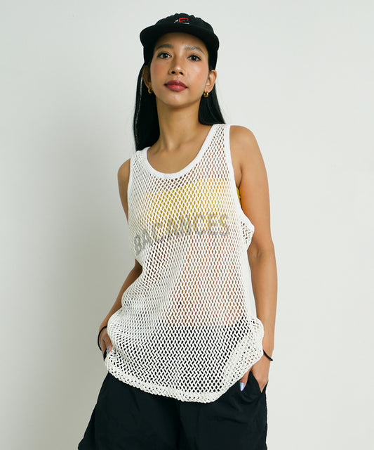 BC MESH MARINA TANKTOP [B LOGO]