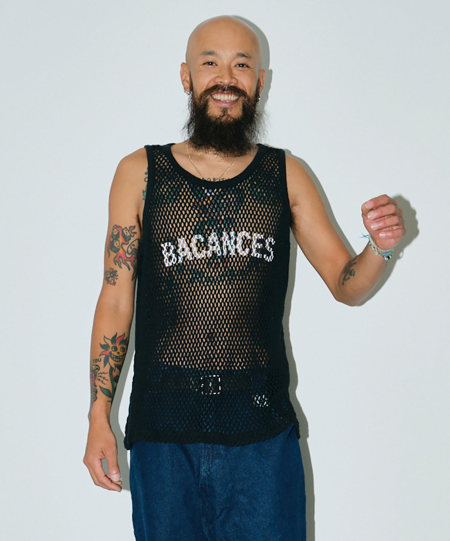 BC MESH MARINA TANKTOP [B LOGO]