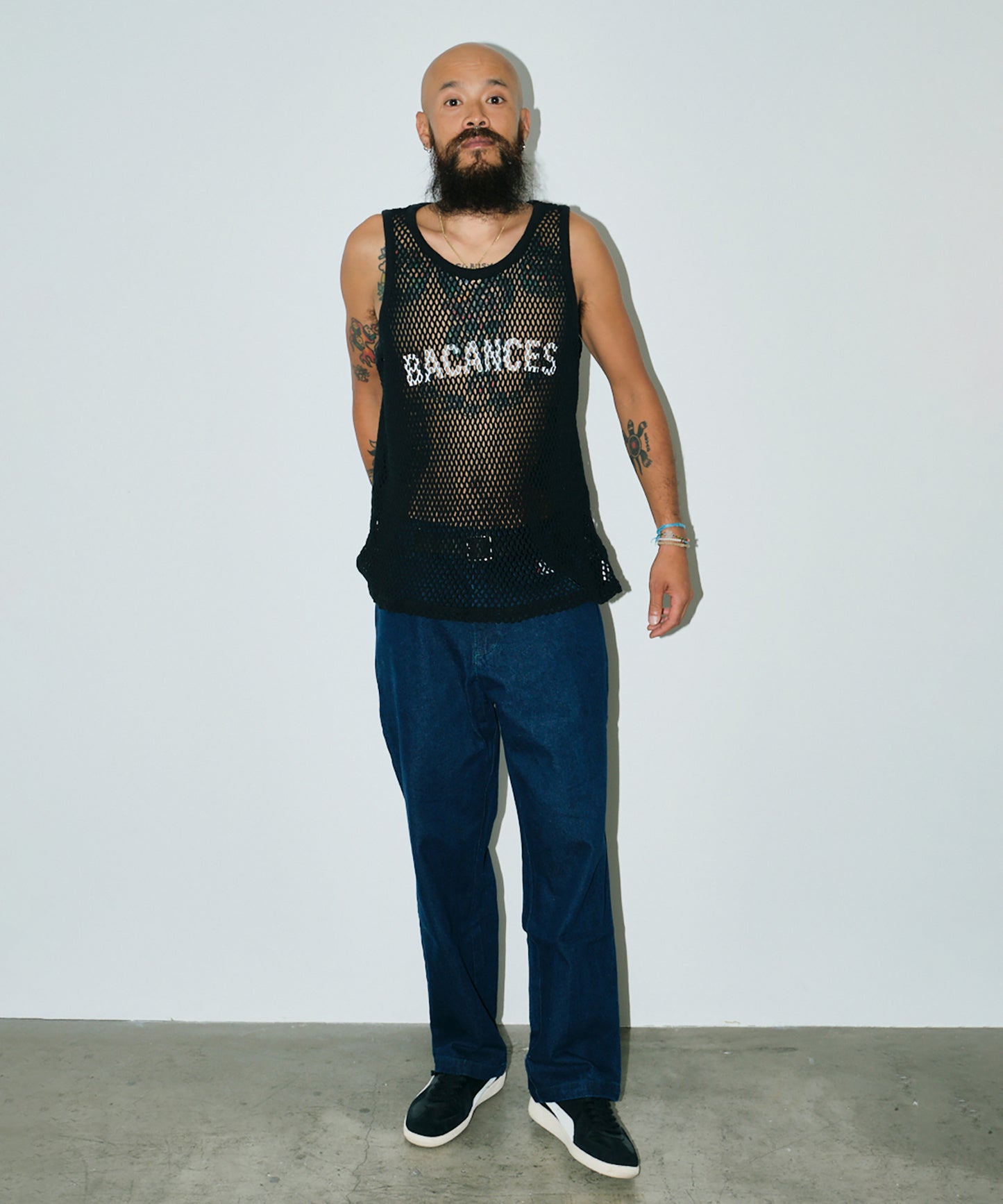 BC MESH MARINA TANKTOP [B LOGO]