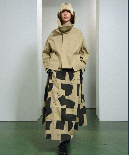 PATTERN SHUFFLE SKIRT / パターンシャッフルスカート
