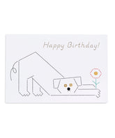 Happy Birthdayカード イヌ