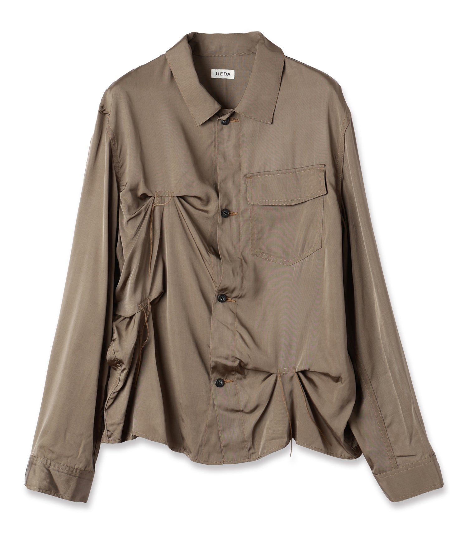 RAYON SILK SHIRT JACKET