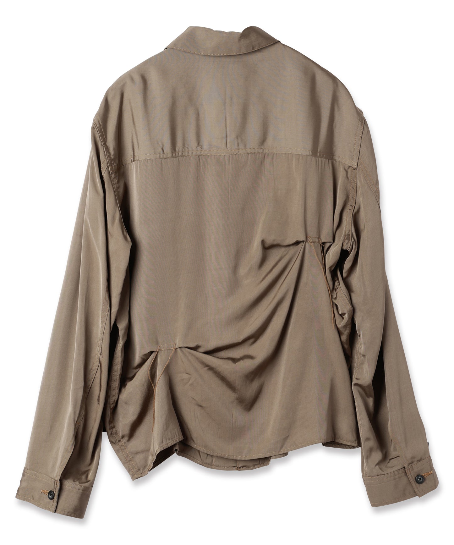 RAYON SILK SHIRT JACKET