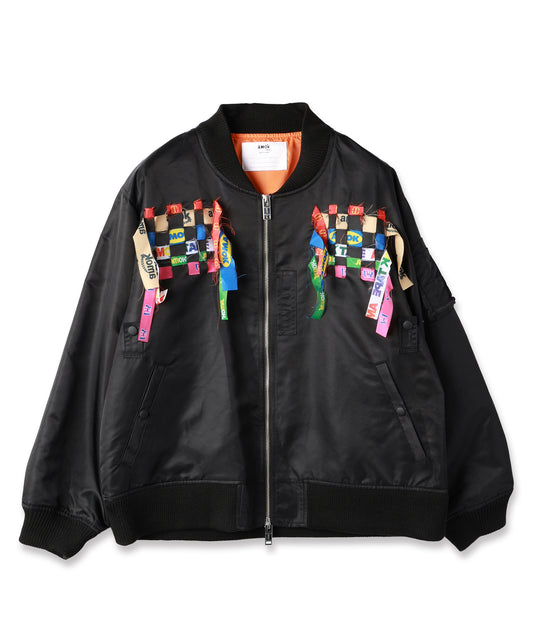 TAPE WEAVING BLOUSON