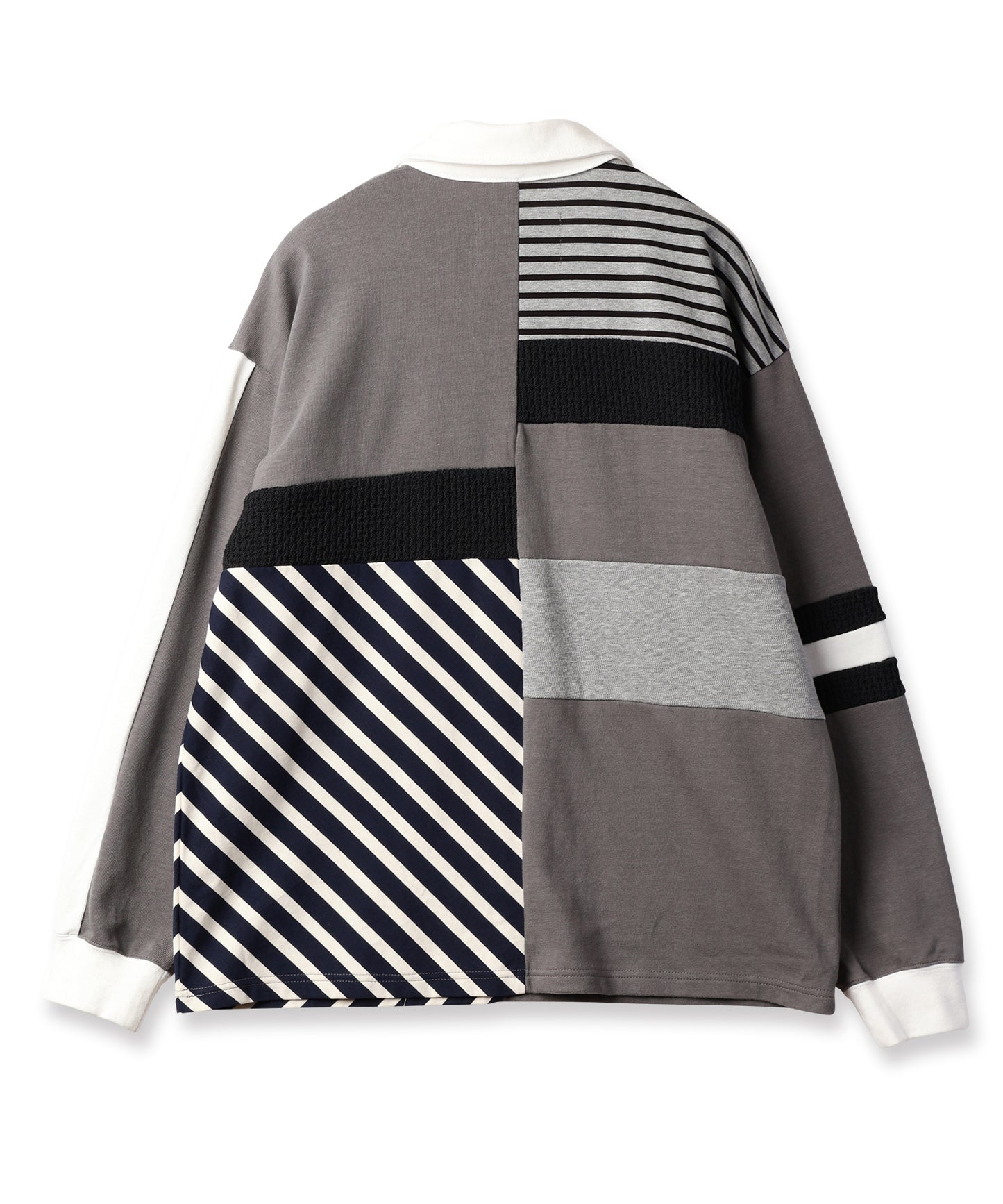 PATCHWORK POLO SHIRT