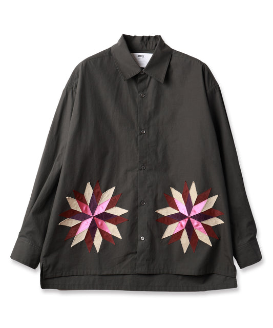 PATCHWORK DETAIL SHIRT