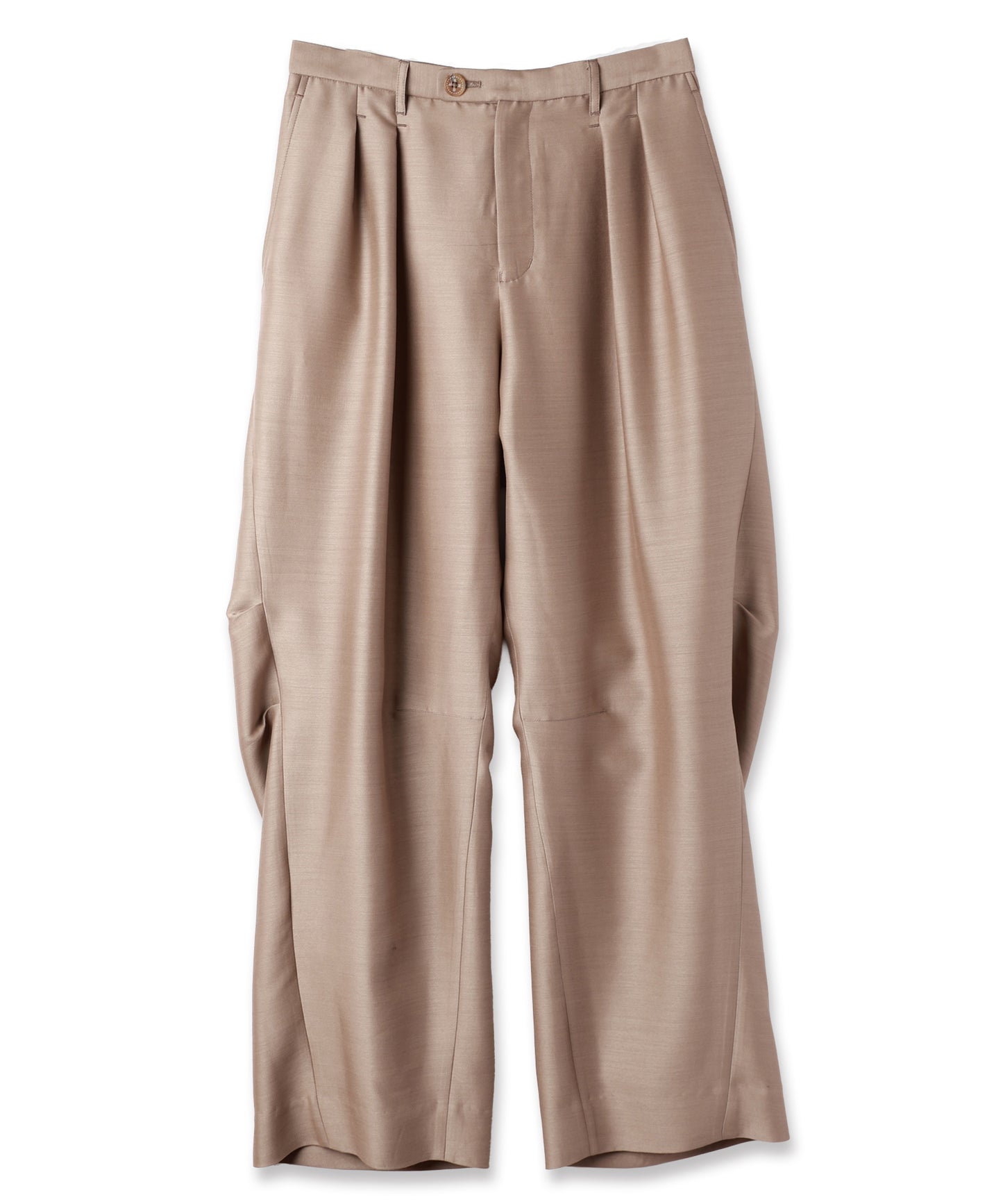 SILK WIDE TROUSERS