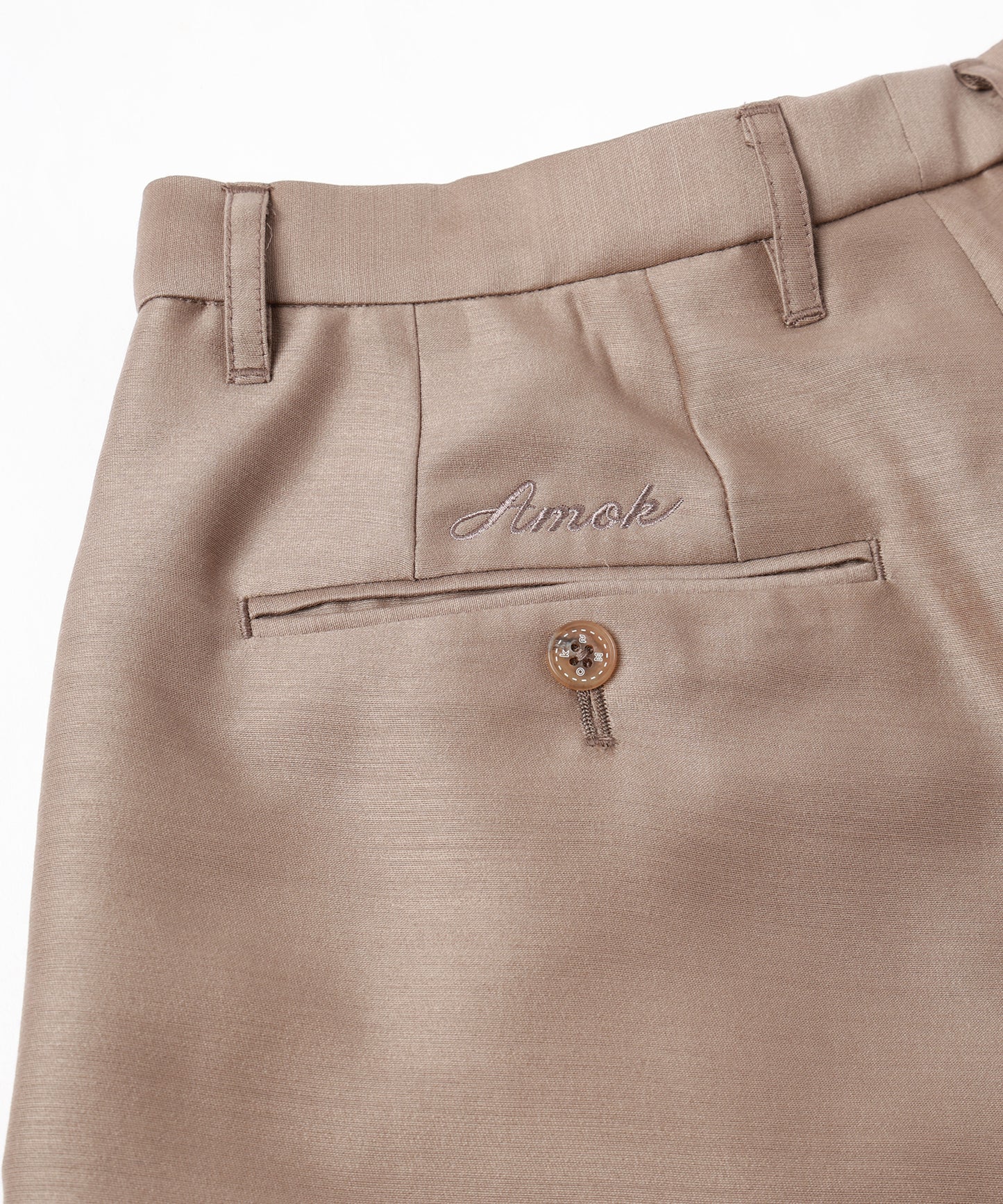 SILK WIDE TROUSERS
