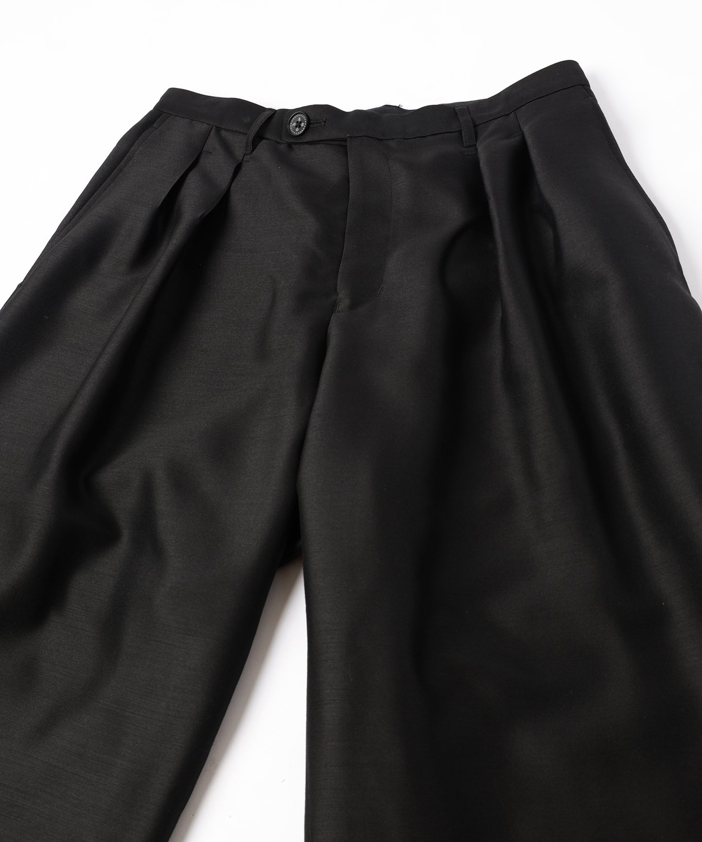 SILK WIDE TROUSERS