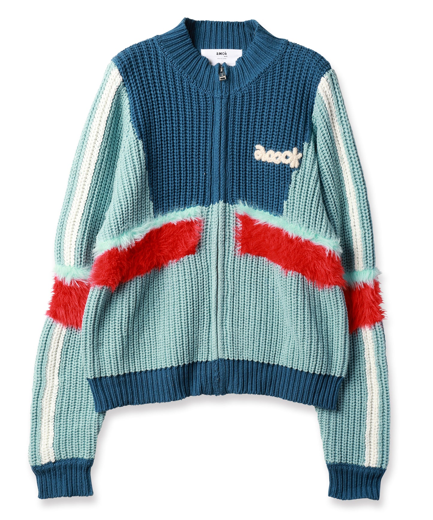KNIT TRACK JACKET