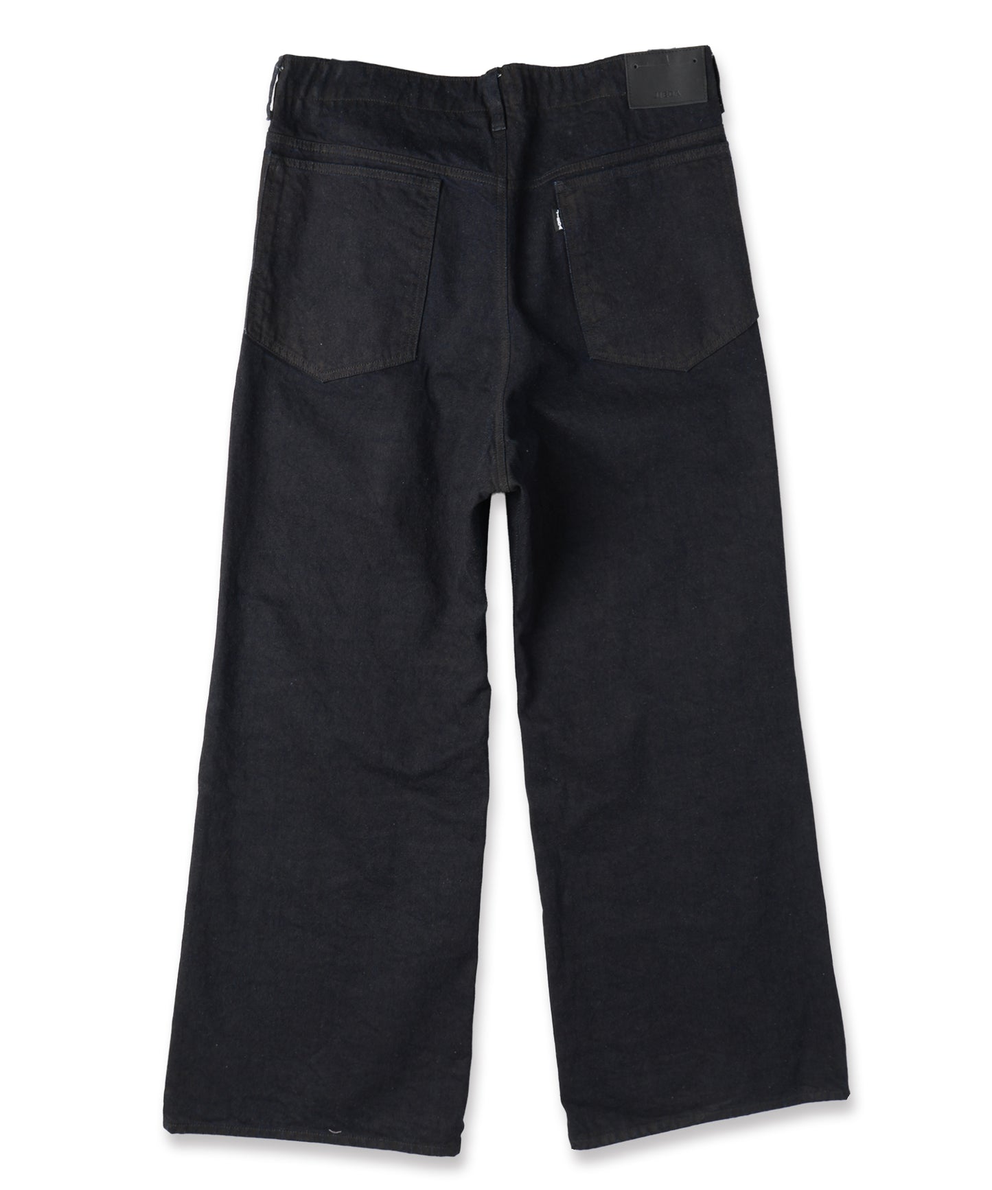 FLARE COATED DENIM