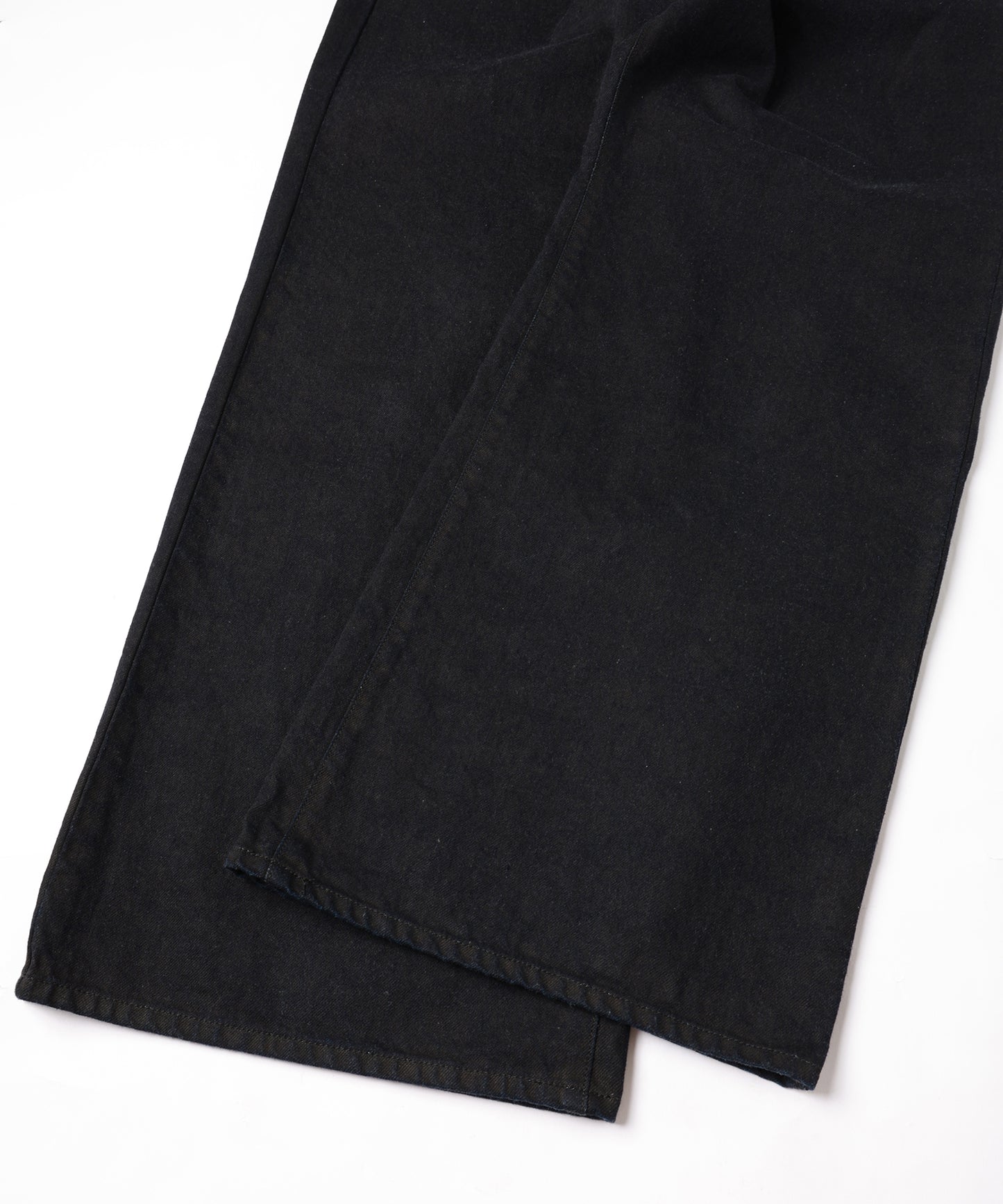 FLARE COATED DENIM