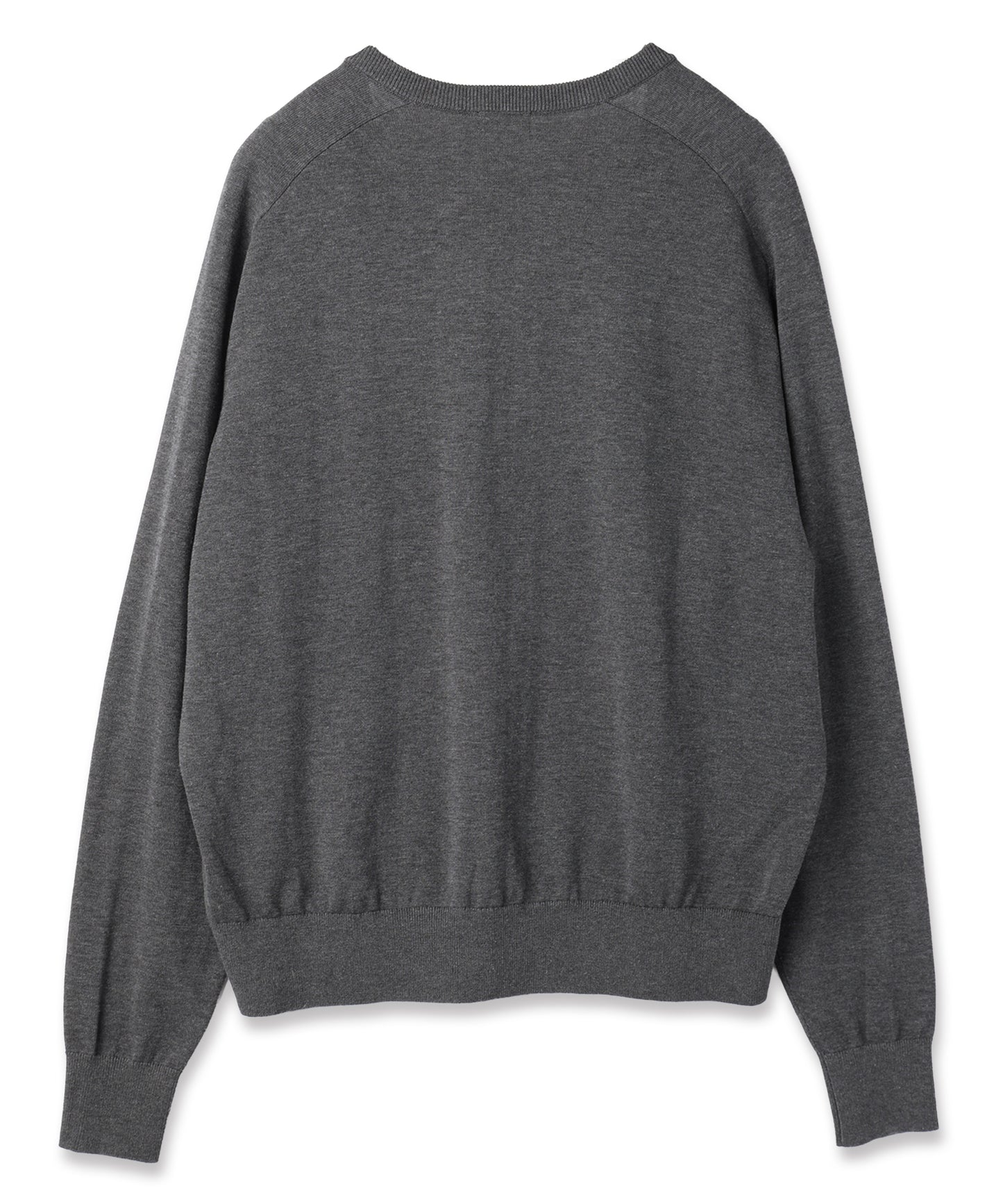COTTON SILK V NECK KNIT