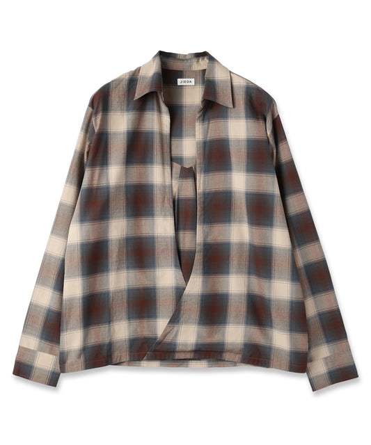 CHECK SKIPPER SHIRT