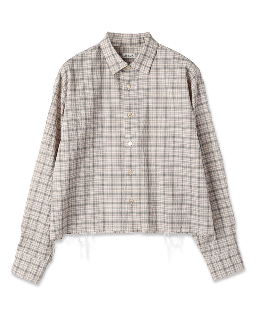 SEERSUCKER SHORT SHIRT
