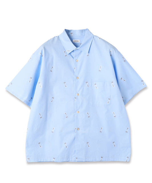 BONE FLOWER SHIRT S/S