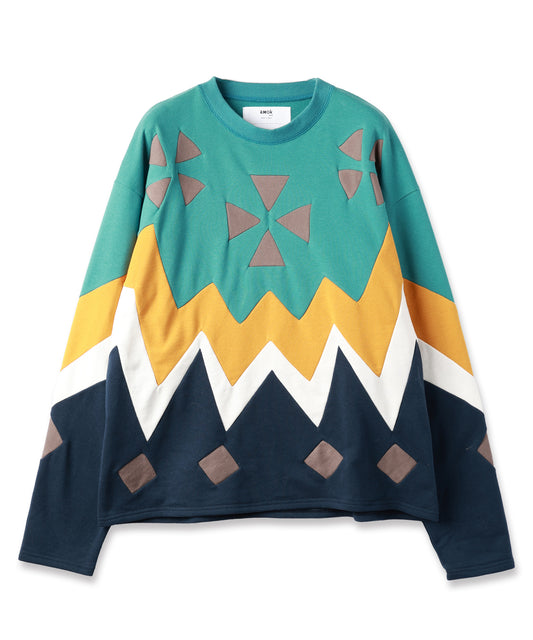 MULTI COLOR LONG TEE【7月下旬】