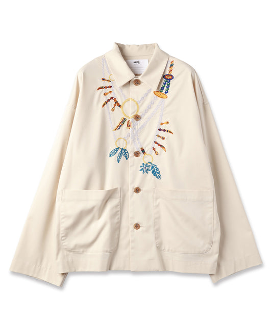 AMULET EMBROIDERY SHIRT【8月下旬】