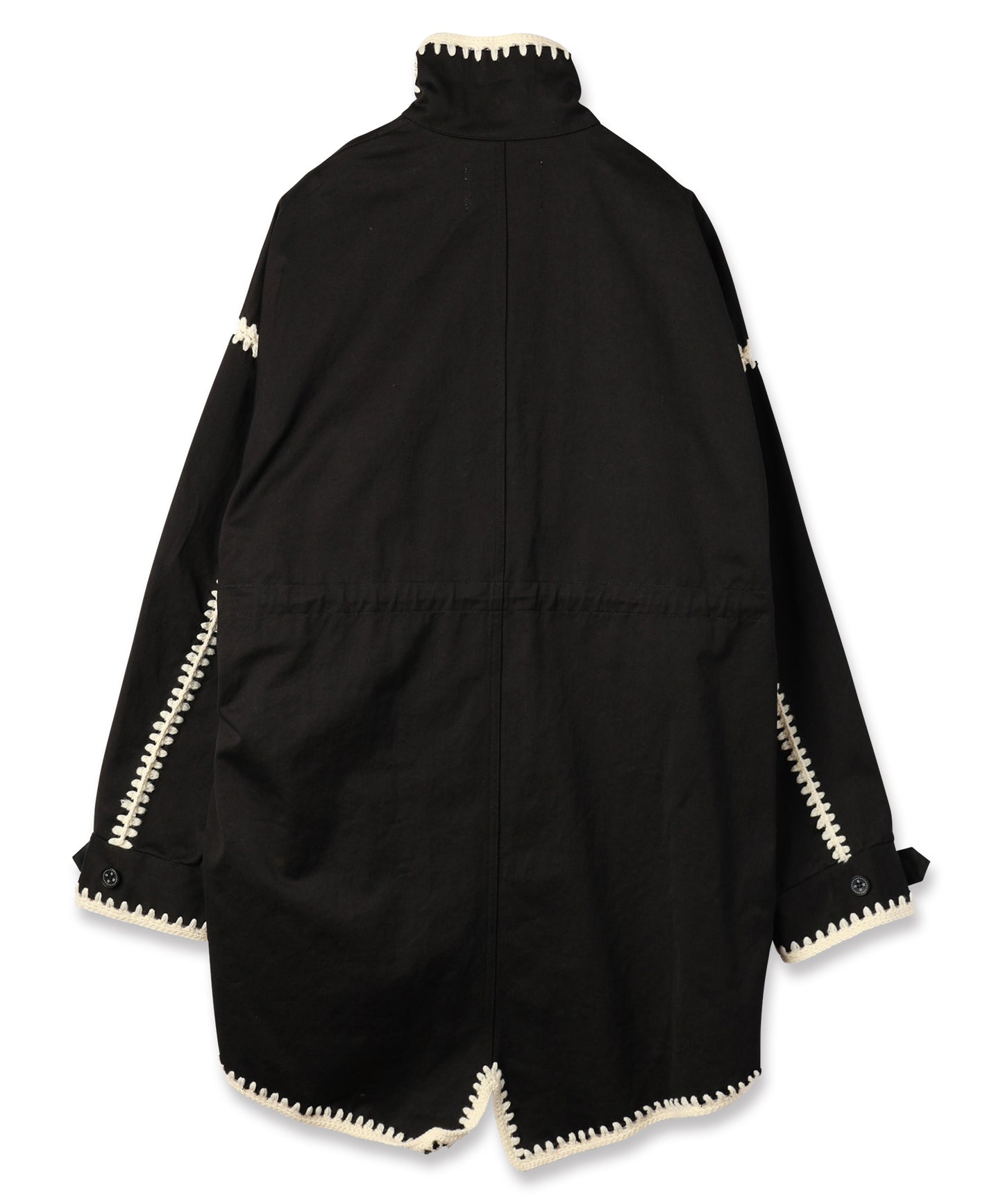 HAND KNITTING MILITARY COAT