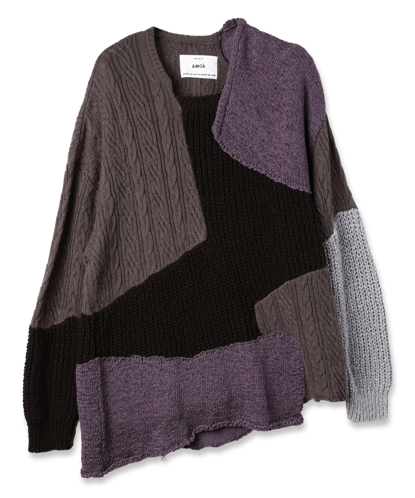 PATCHWORK KNIT