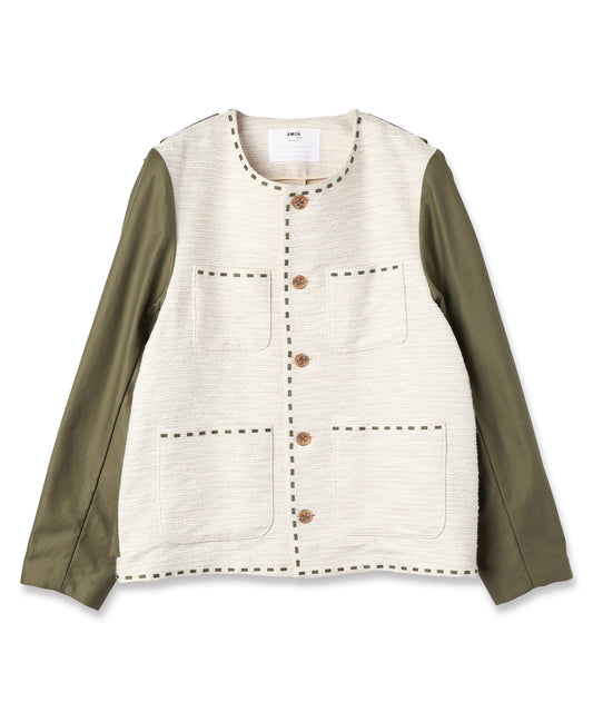 BACK-TO-FRONT BLOUSON