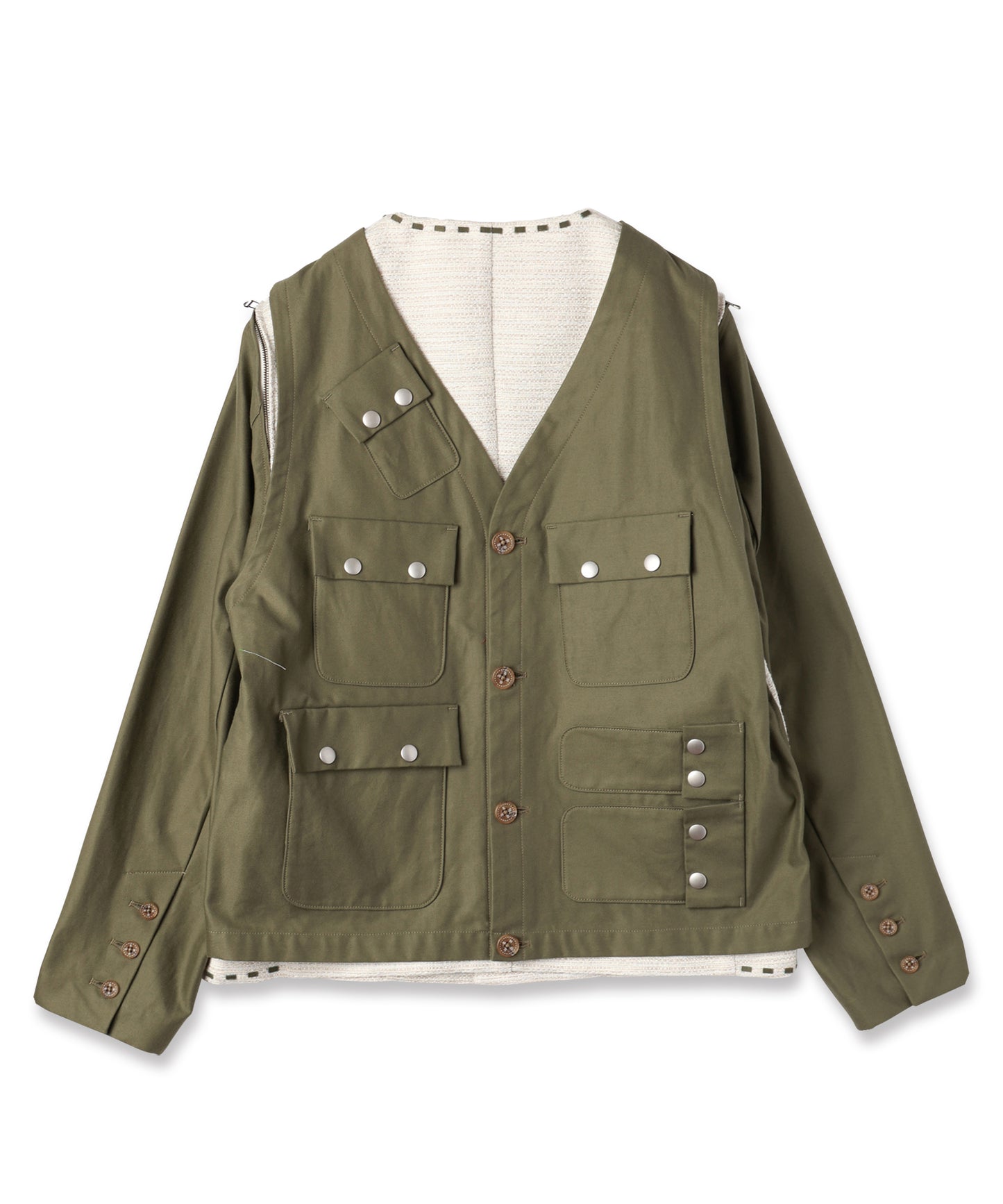 BACK-TO-FRONT BLOUSON