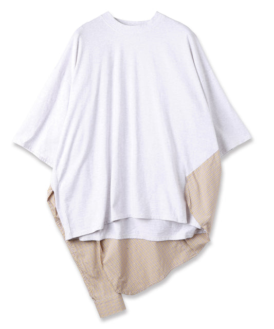 BACK-TO-FRONT CHECK SHIRT