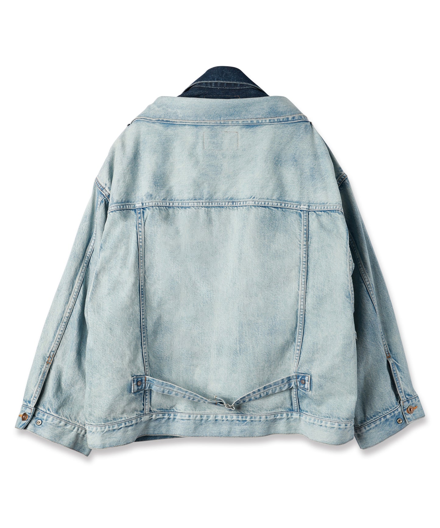 TWO-IN-ONE DENIM JACKET