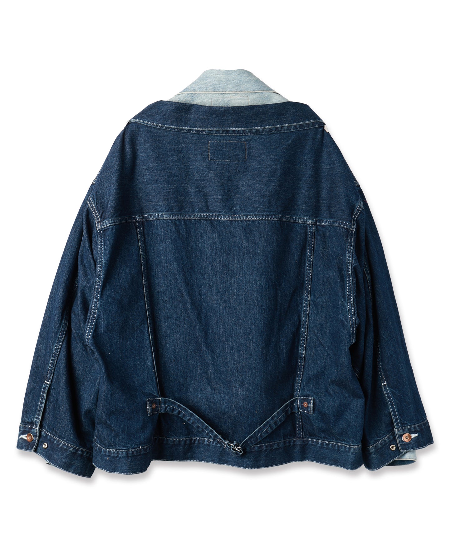 TWO-IN-ONE DENIM JACKET