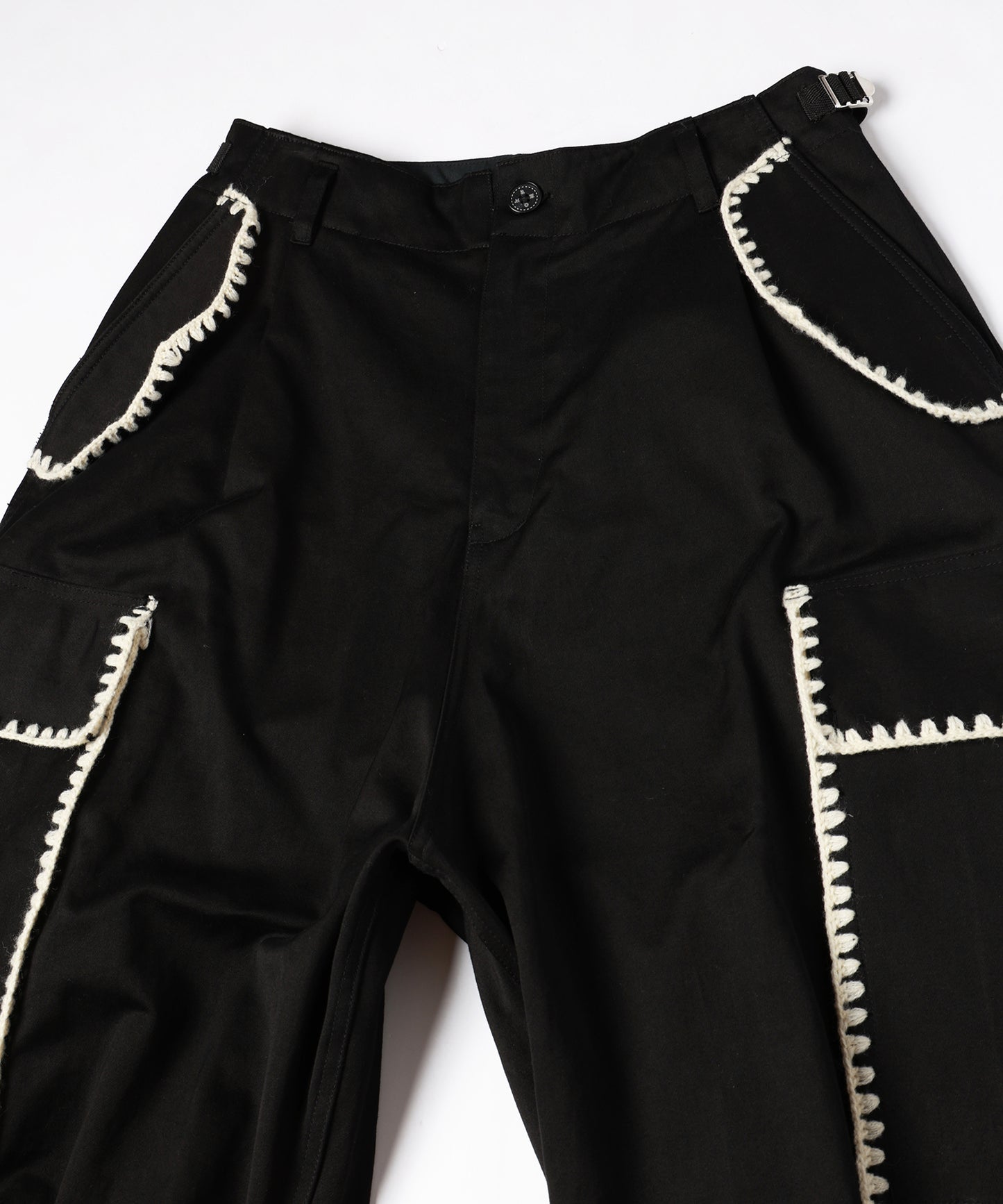 HAND KNITTING MILITARY PANTS
