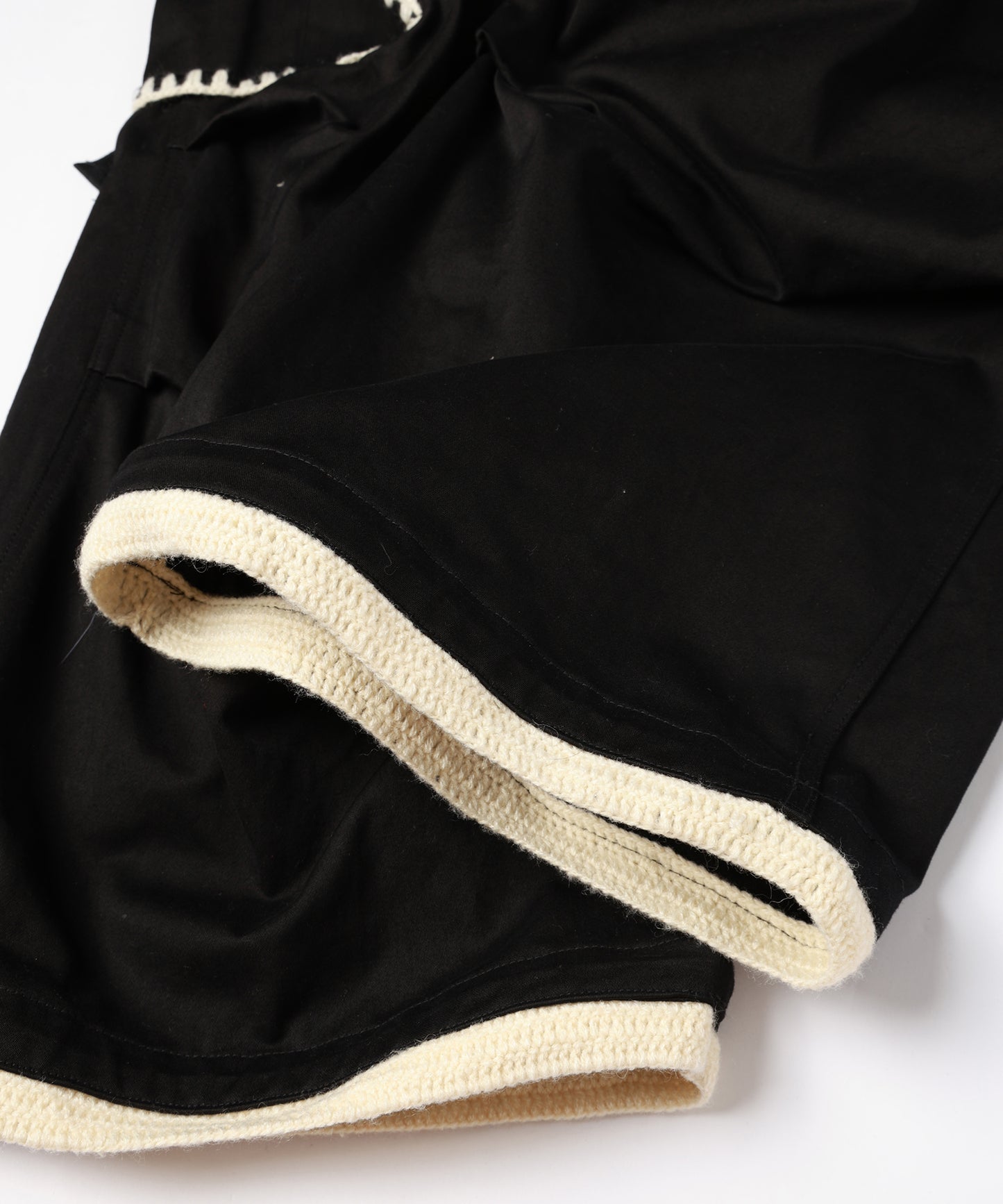 HAND KNITTING MILITARY PANTS