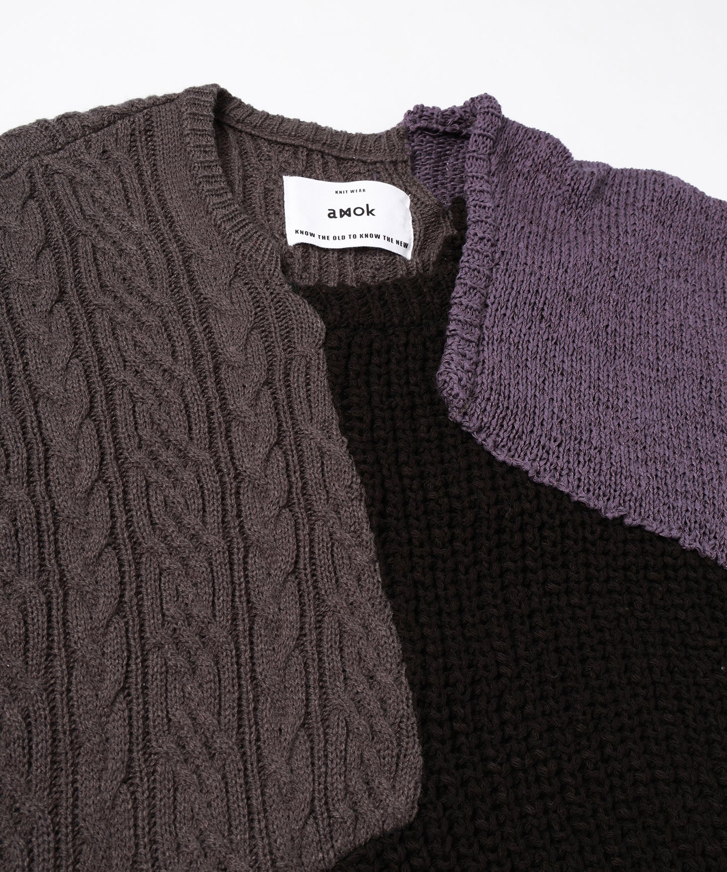 PATCHWORK KNIT