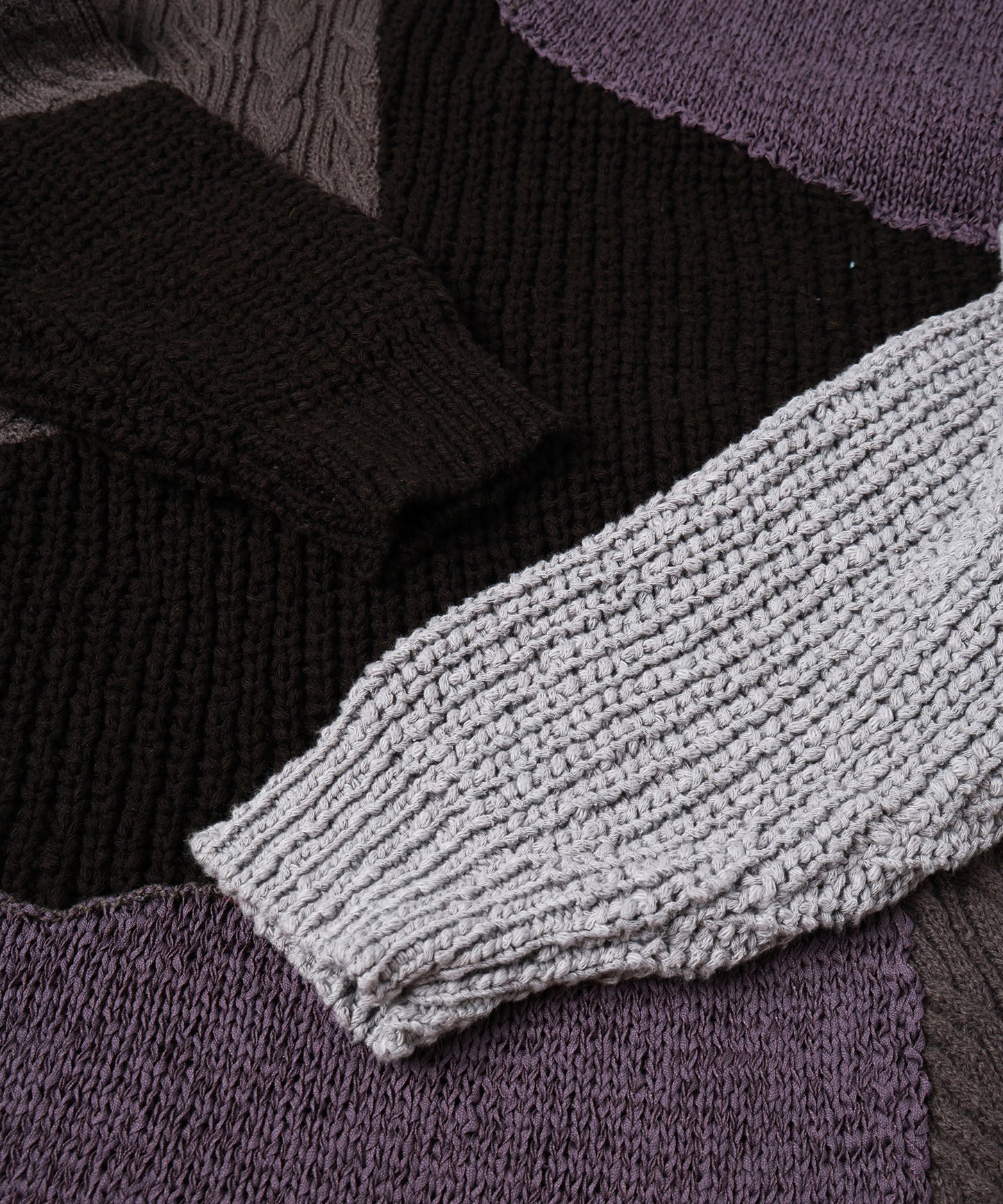 PATCHWORK KNIT