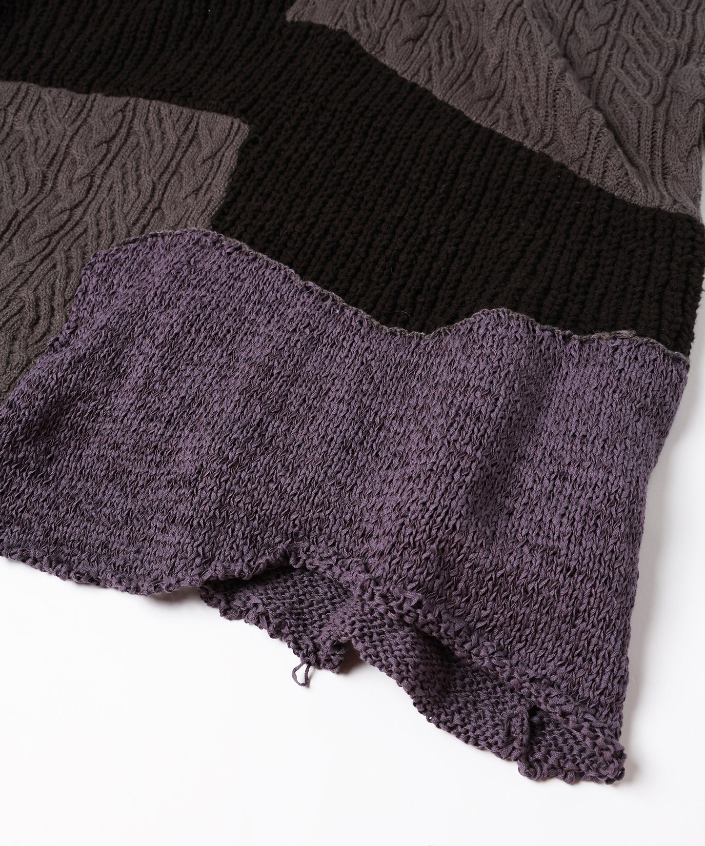 PATCHWORK KNIT