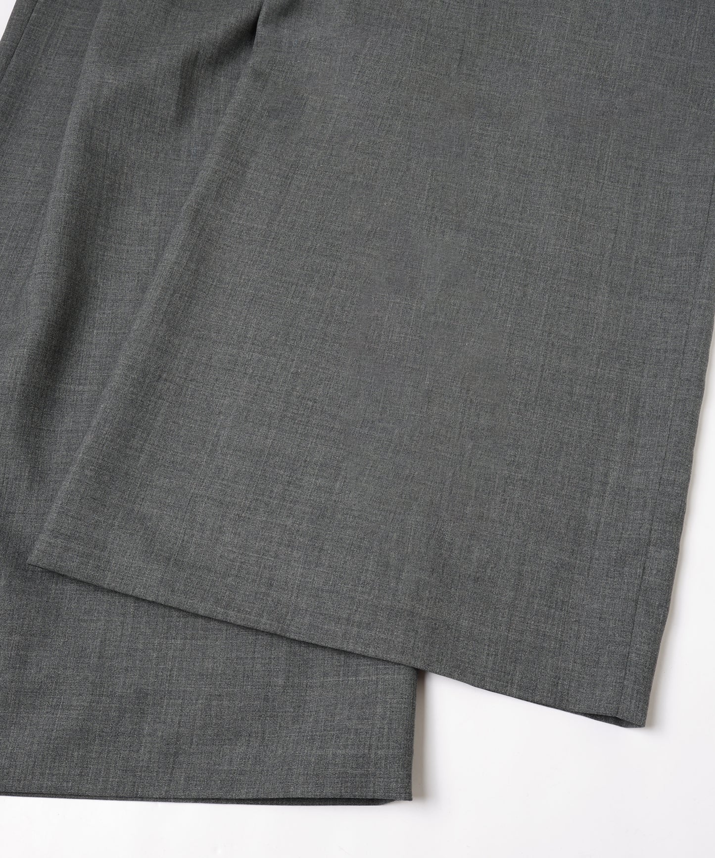 WOOL WIDE TROUSERS