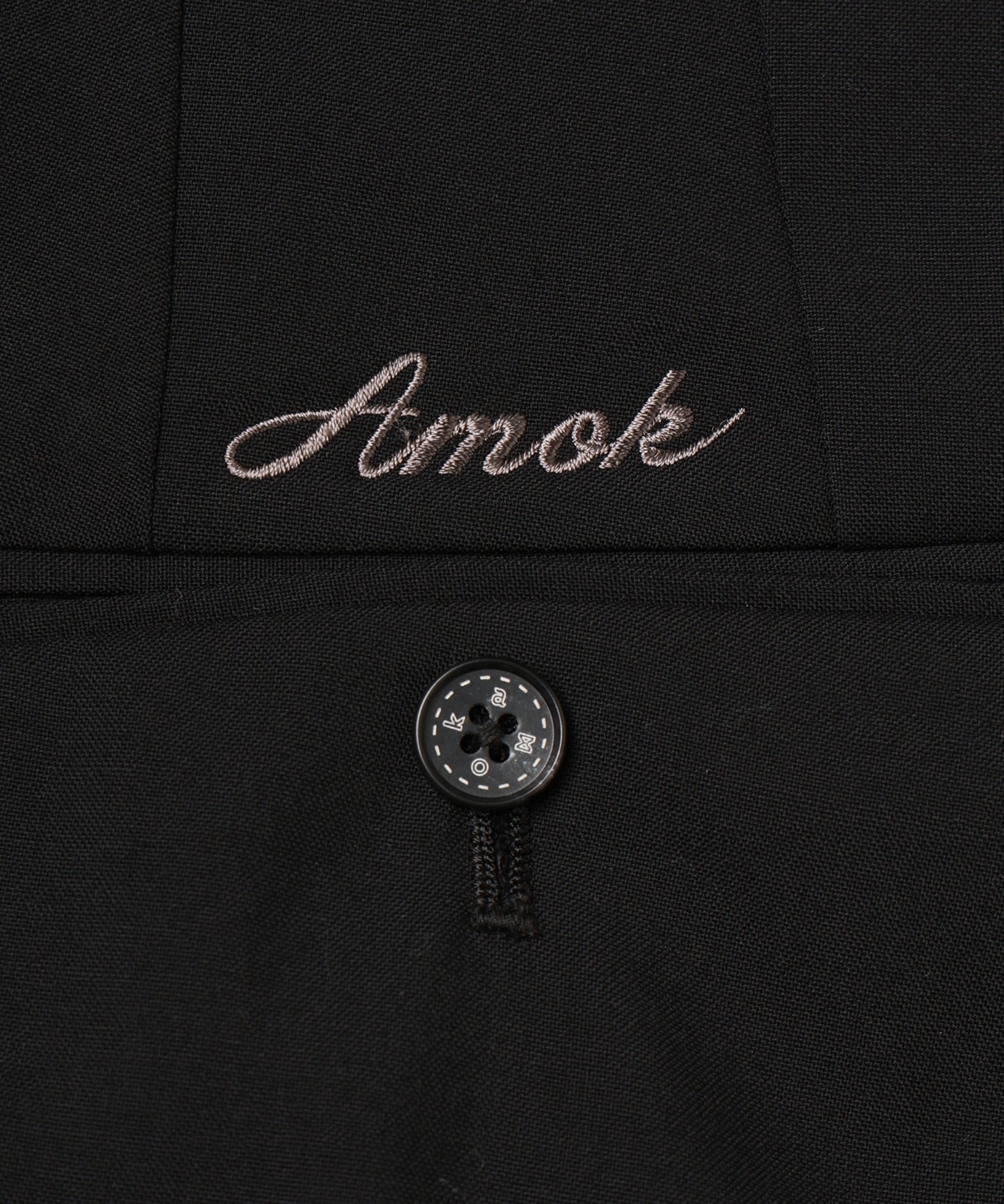 WOOL WIDE TROUSERS