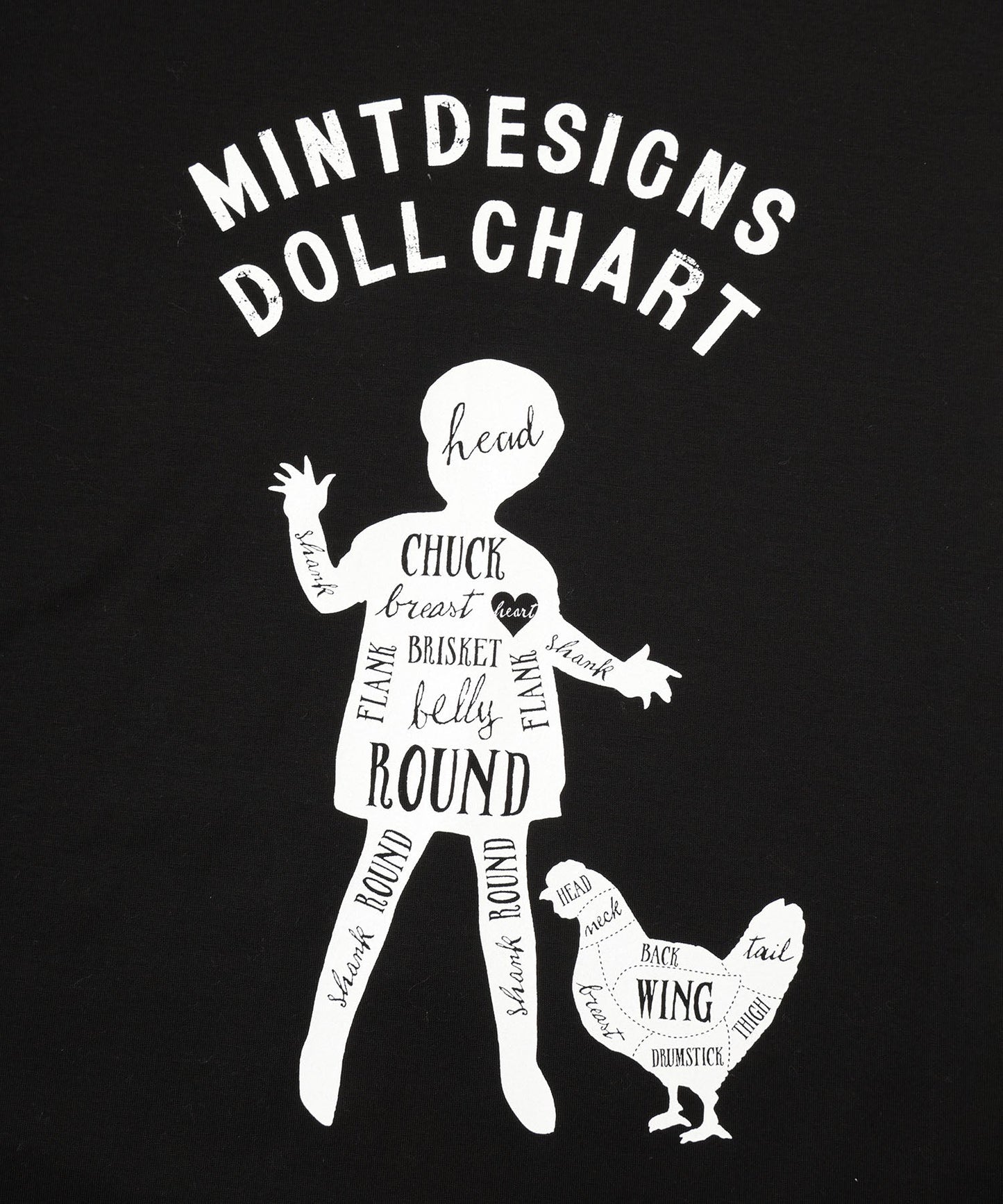 DOLL CHART T-SHIRT