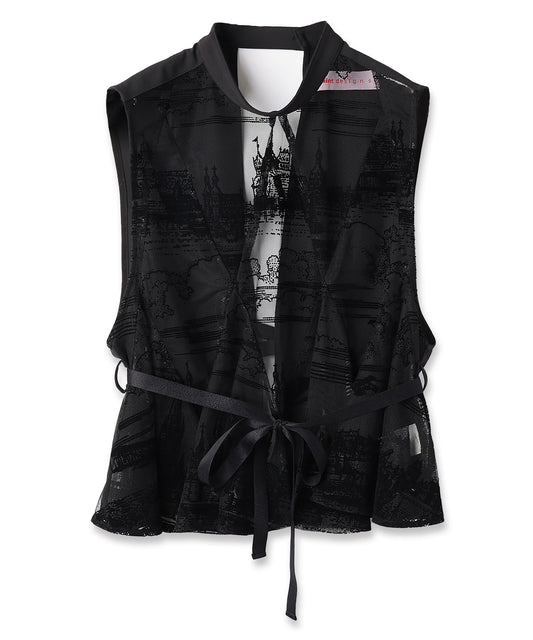TOILE DE JOUY GILET
