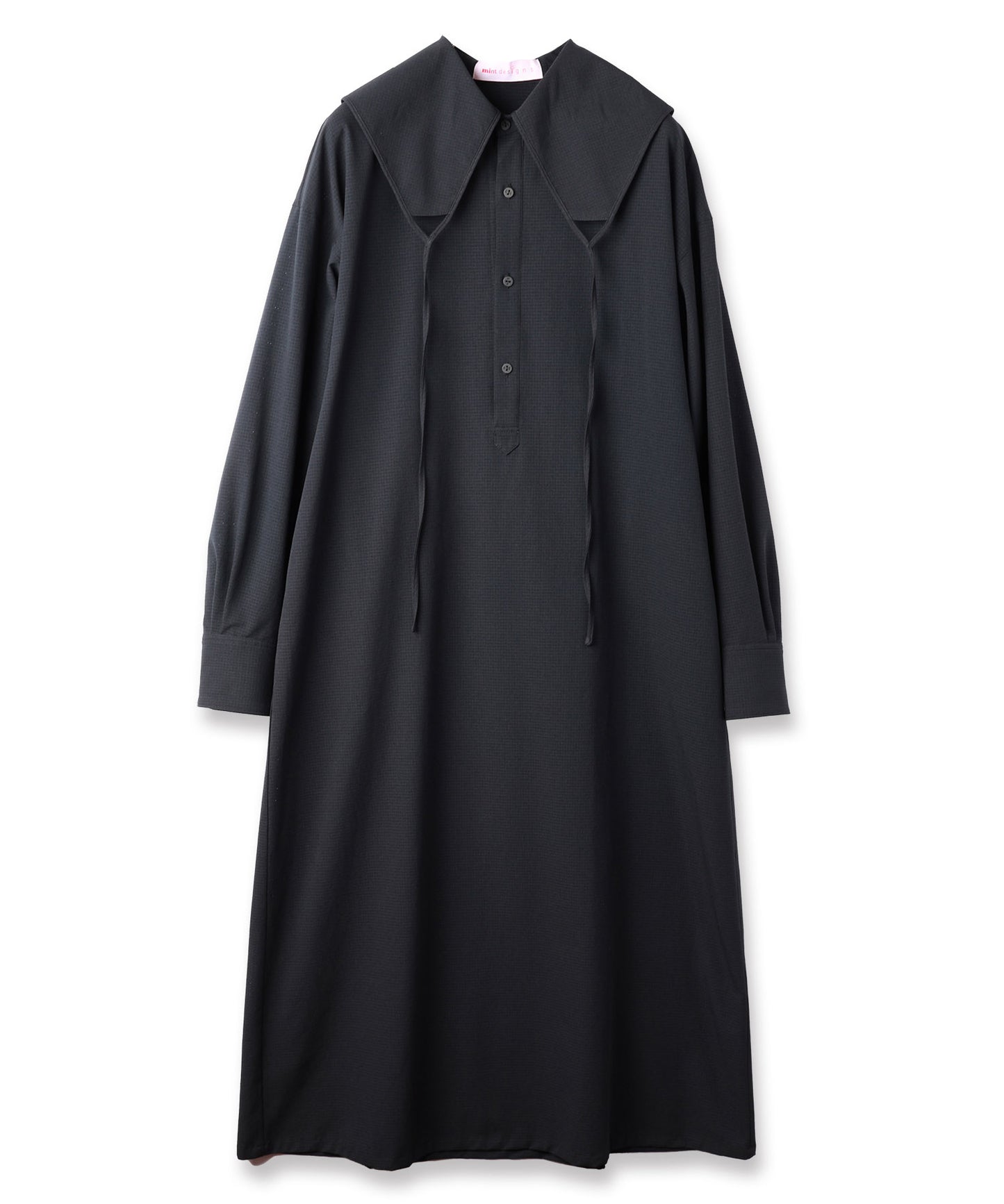 NEGATIVE SPACE COLLAR DRESS