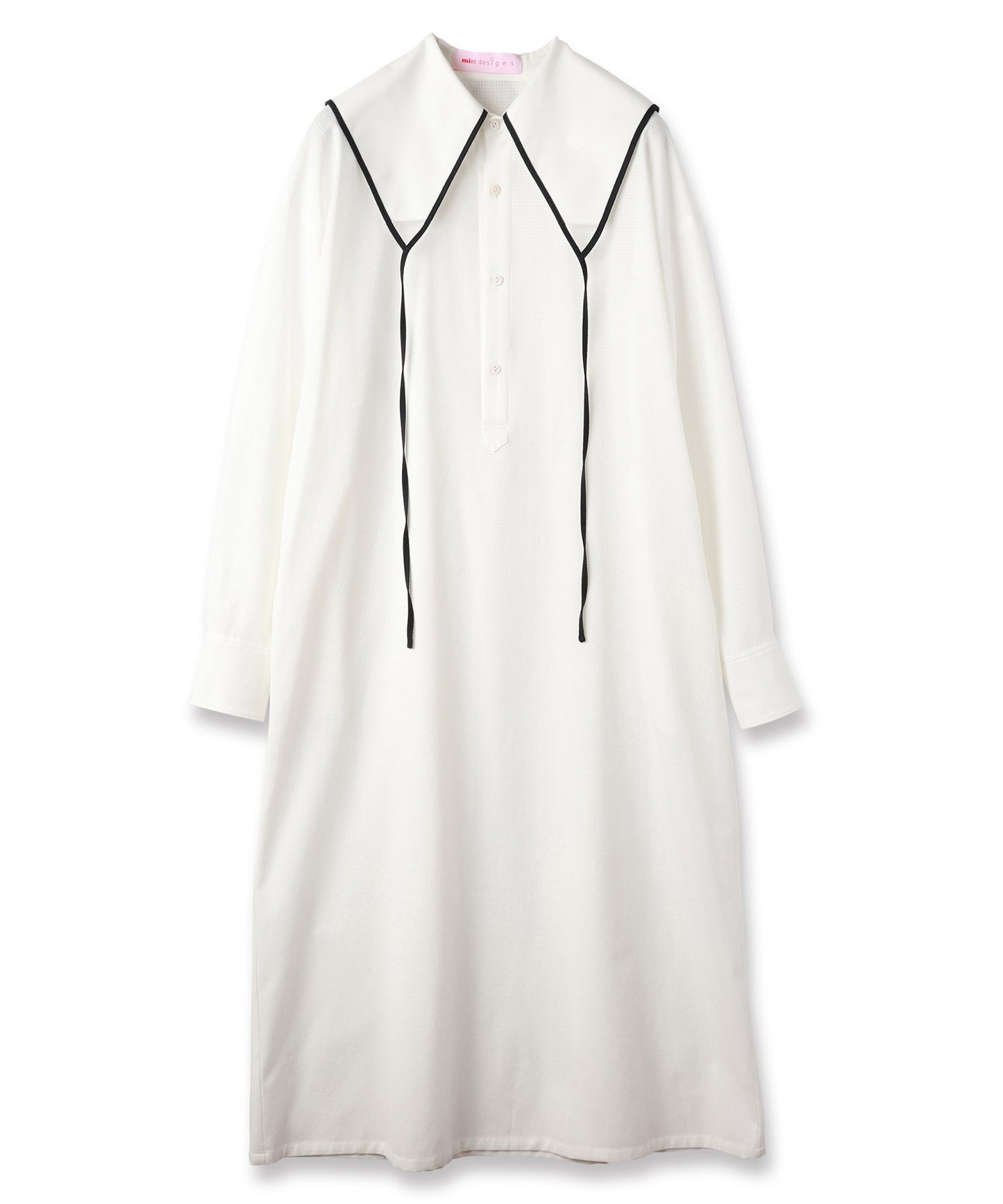 NEGATIVE SPACE COLLAR DRESS