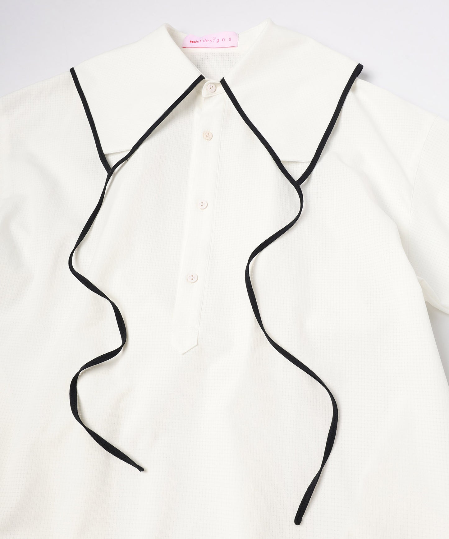 NEGATIVE SPACE COLLAR DRESS
