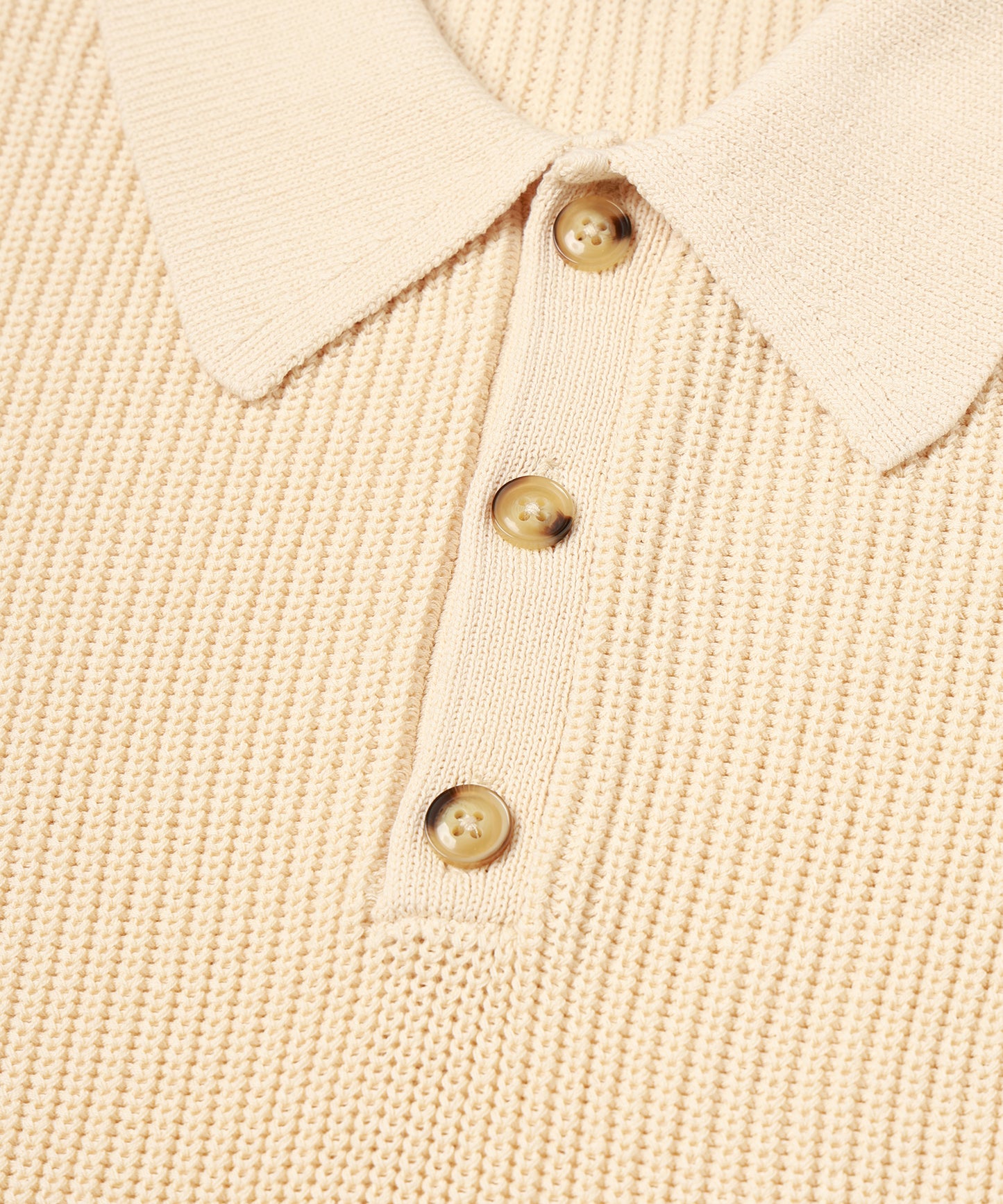 half-sleeve knit polo