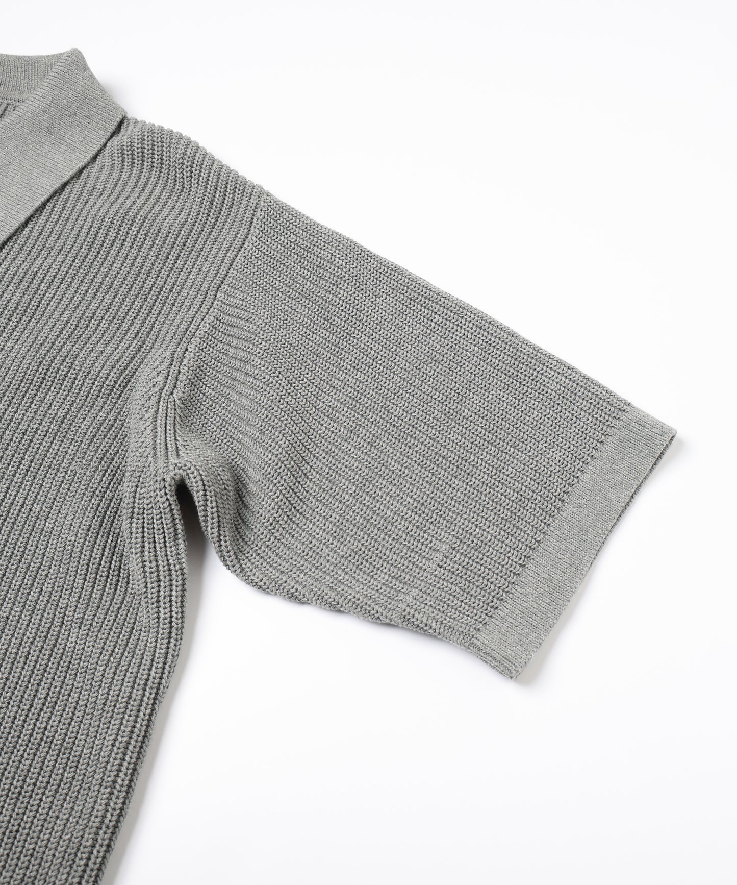half-sleeve knit polo