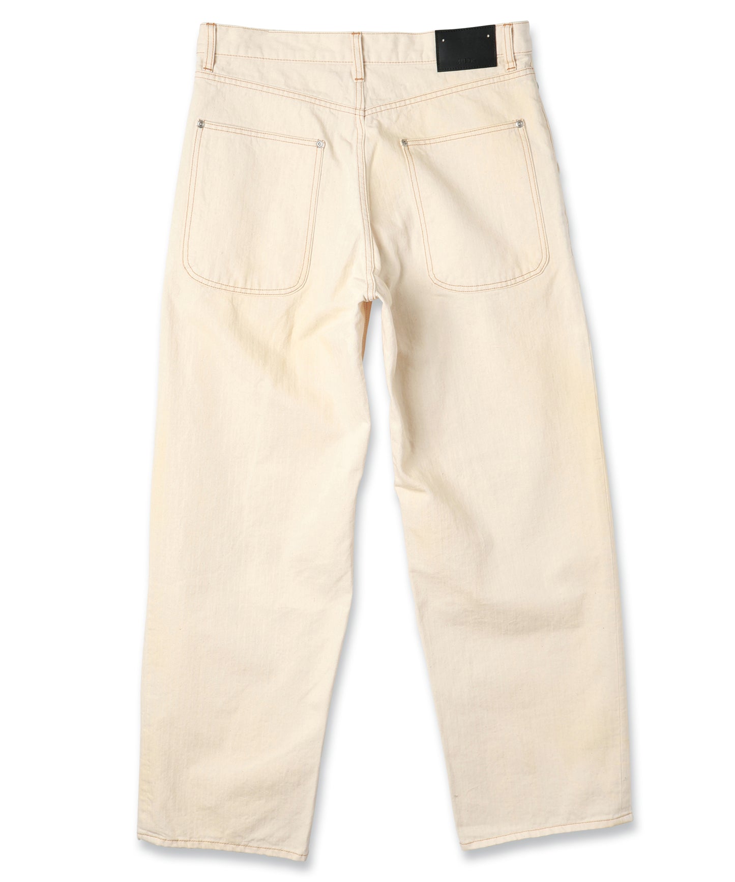 BAKER TUCK HERRINGBONE PANTS