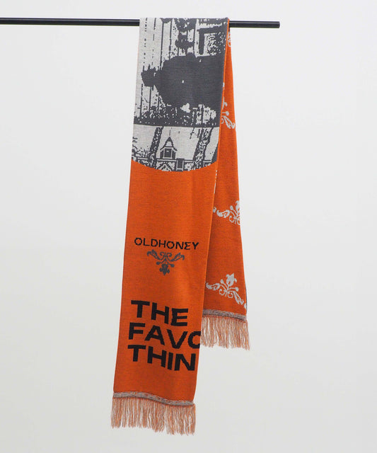 58℃ knit scarf