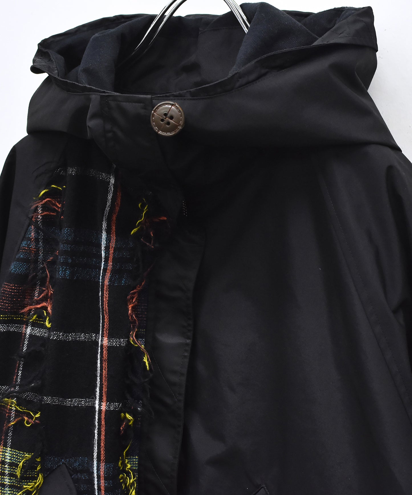 WOOL MIX PULLOVER COAT