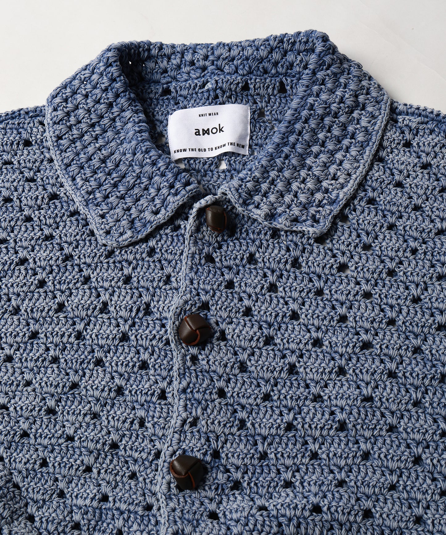 PIGMENT HAND-KNITING CARDIGAN
