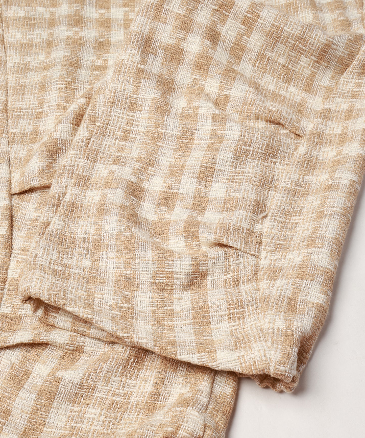 3/4 GINGHAM CHECK PANTS