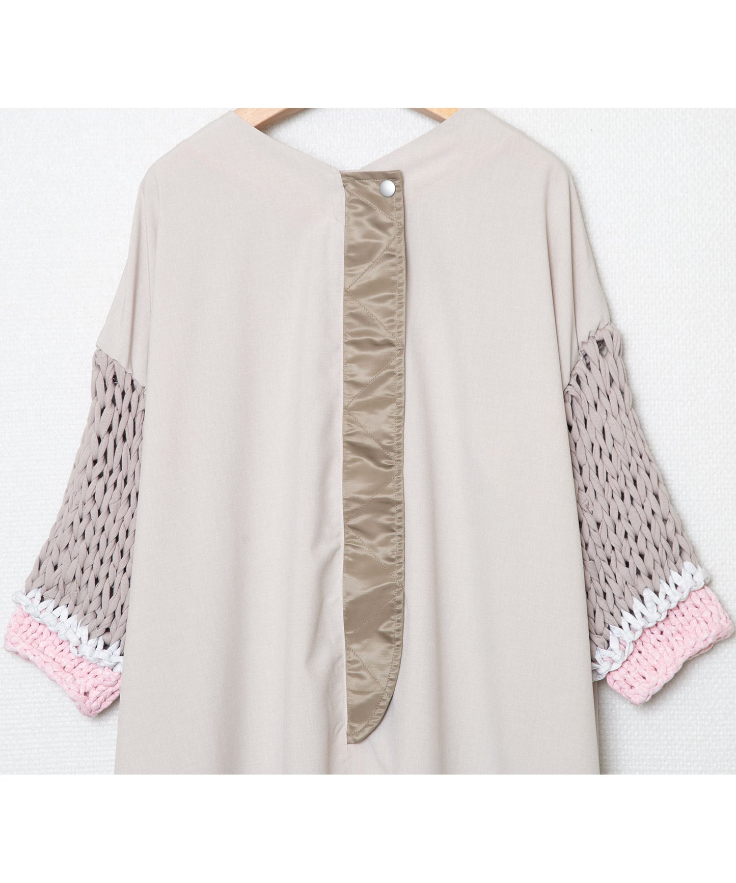 Loose Sleeve Military One-piece