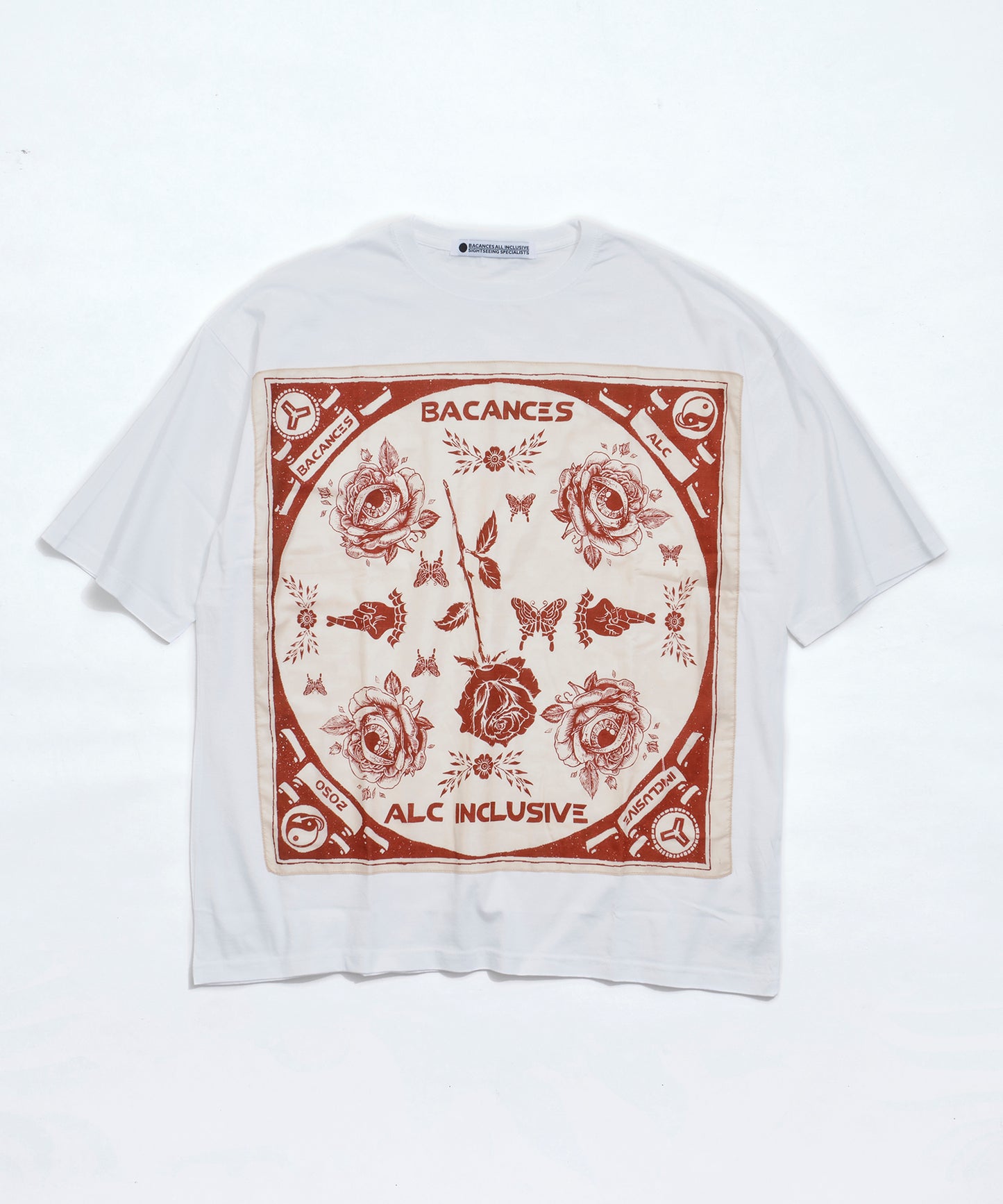 BLC S/S BANDANA TEE [ROSE EYE]